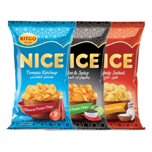 KITCO POTATO CHIPS 3 X 167GM 