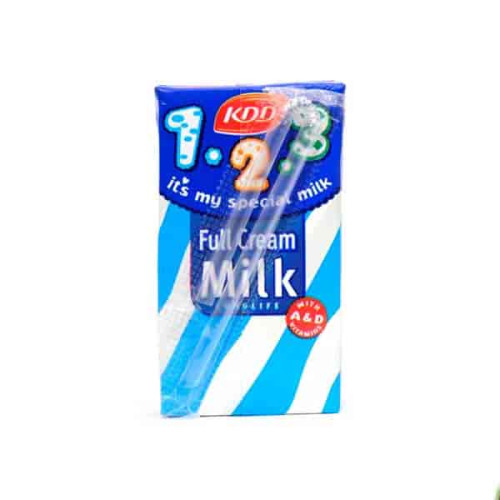 KDD LONG LIFE FULL CREAM MILK 125ML 