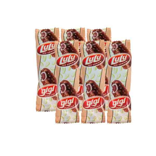 KDD LULU ICE CREAM  VANILLA 62.5ML 6S 