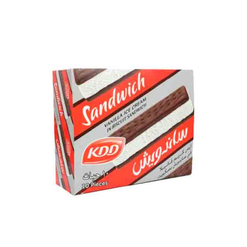 KDD ICE CREAM SANDWICH VANILLA 40ML 10S 
