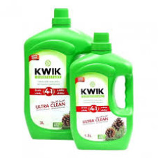 KWIK ULTRA DISINFECTANT LIQUID 3L+1L ASSORTED