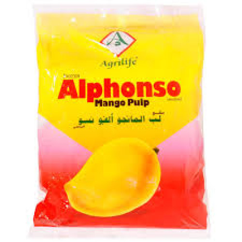 AL WAZZAN FROZEN ALPHONSA MANGO PULP 1KG