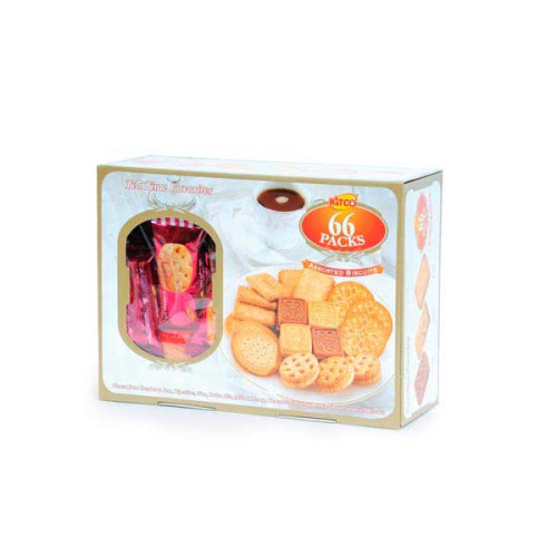 KITCO ASSORTED BISCUITS (66 PACK ) 1370GM 