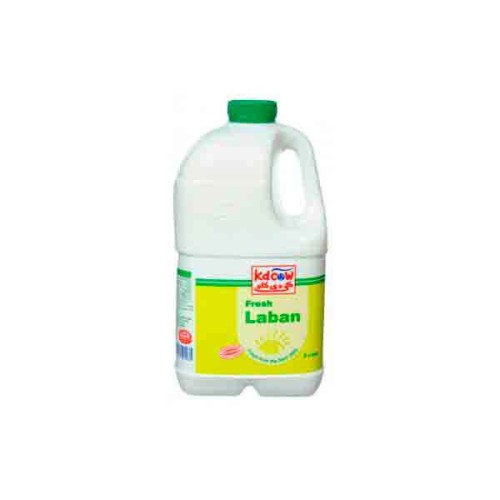 KD COW FRESH LABAN LOW FAT 2LTR 
