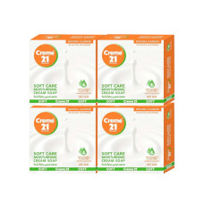 CREME 21 CREMEY SOFT CARE SOAP 4 X 125 GM