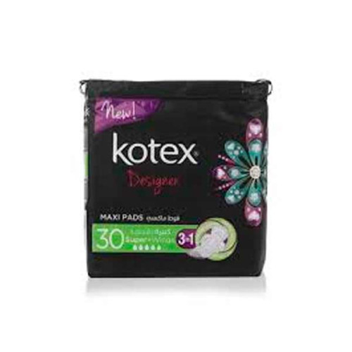 KOTEX MAXI PADS SUPER WINGS COCO 30S 
