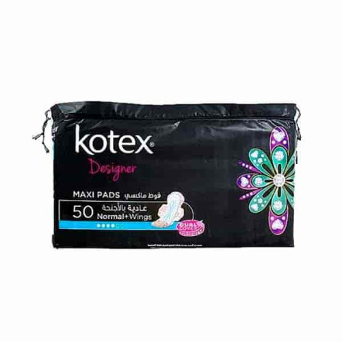 KOTEX MAXI PADS NORMAL WINGS COCO 50S 