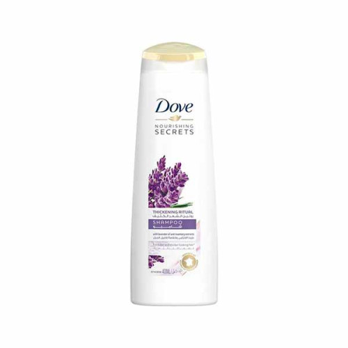 DOVE THICKENING RITUAL SHAMPOO LAVENDER 400ML 