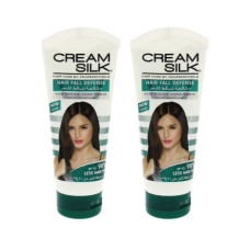 CREAM SILK CONDITIONER HAIR FALL DEFENSE 2 X 180ML 