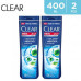 CLEAR SHAMPOO COOL SPORT MENTHOL 2X400M