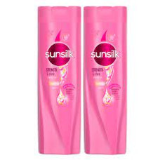 SUNSILK SHAMPOO STRENGTH & SHINE 2X400ML@10%OFF