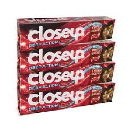 CLOSEUP TOOTH PASTE RED HOT 4X120ML