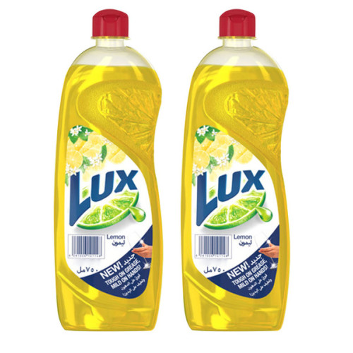LUX DISHWASH LEMON 2X725ML