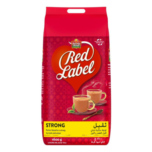 BROOKE BOND RED LABEL BLACK TEA LOOSE 1.6KG 