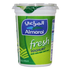 ALMARAI FRESH YOGHURT FULL CREAM 500GM 