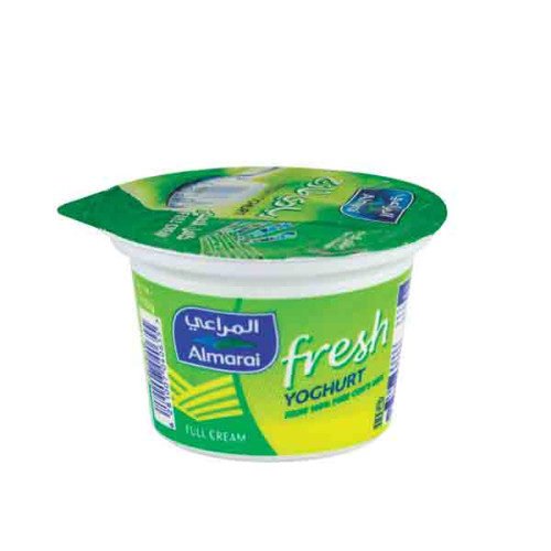 ALMARAI PLAIN YOGHURT FULL FAT 170GM 