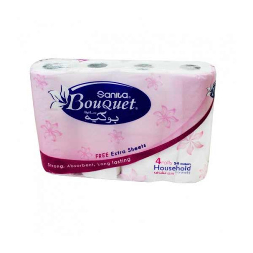 SANITA HOUSEHOLD TOWEL BOUQUET 4S  