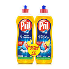 PRIL DISHWASH LIQUID LEMON 2S*950ML