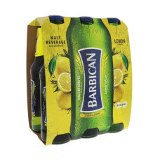 BARBICAN MALT BEVERAGE LEMON 6 X 330ML 