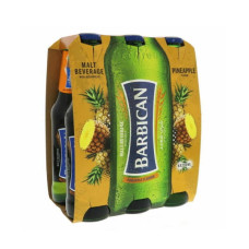 BARBICAN MALT BEVERAGE PINEAPPLE 6 X 330ML 