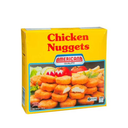 AMERICANA CHICKEN NUGGETS FAMILY 500GM 