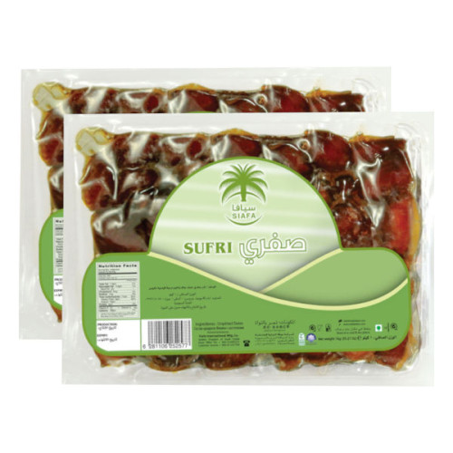 SIAFA DATES SUFRI VACUUM PACK 2 X 1KG 