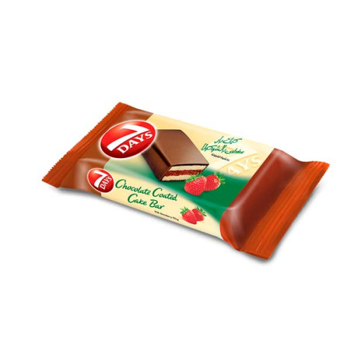 7 DAYS LUSINE CAKE BAR STRAWBERRY 25GM 