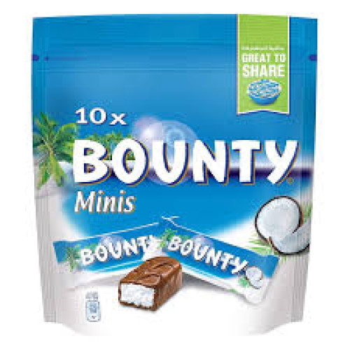 BOUNTY MINIS POUCH 285GM