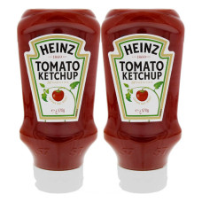 HEINZ TOMATO KETCHUP 2 X 570GM 