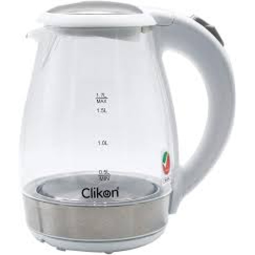 CLIKON GLASS KETTLE 1.7L-1850 2200W -CK5147