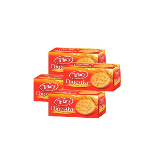 TIFFANY DIGESTIVE BISCUIT 4 X 250GM 