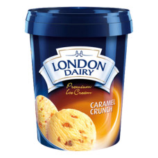 LONDON DAIRY ICE CREAM CARAMEL CRUNCH 500ML 