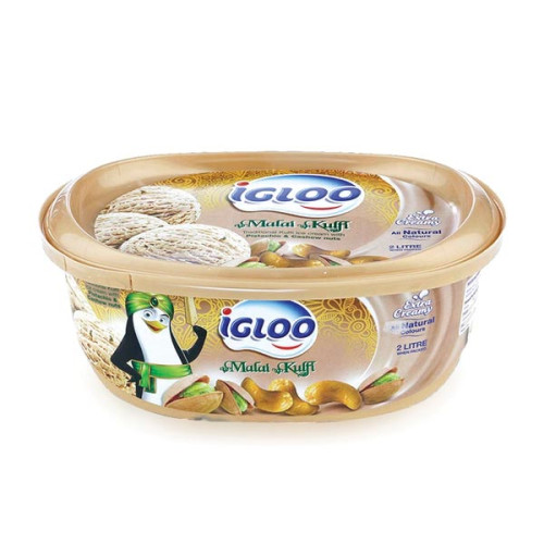 IGLOO ICE CREAM KULFI PISTA 1LTR 
