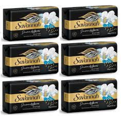 SAVANNAH BEAUTY SOAP DIAMOND GR 6 X 120 GM