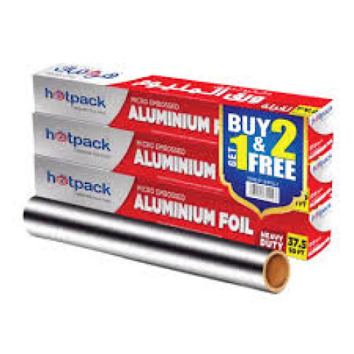 HOTPACK ALUMINUM FOIL 37.5SQFT 3PCS SP