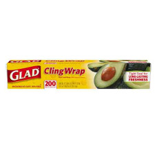 GLAD CLING WRAP 200 SQ FT 