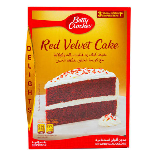 BETTY CROCKER RED VELVET CAKE MIX 395GM 