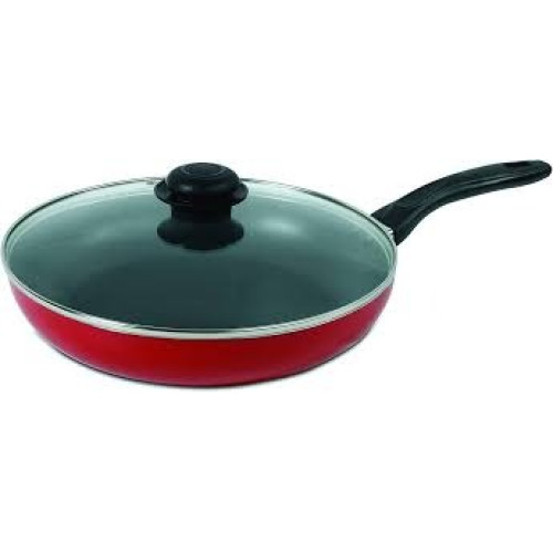 HOMEWAY HW-1102-FP28 FRY PAN WITH LID 28CM
