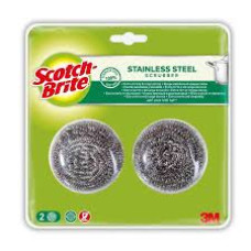 SCOTCH-BRITE METALLIC SPIRAL 1+1 BLISTER
