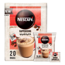 NESCAFE CAPPUCCINO 20 X 19.3GM 