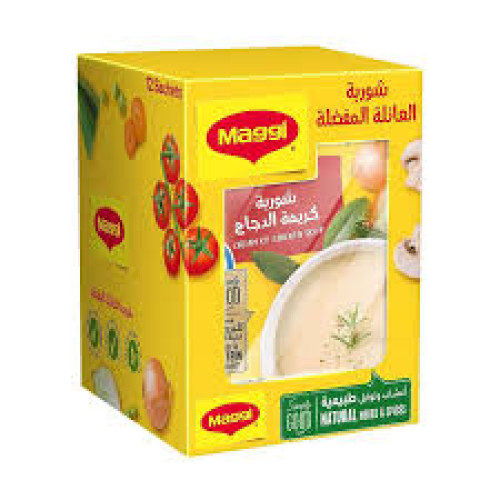 NESTLE MAGGI SOUP OF CREAM CHICKEN 12 X 71GM