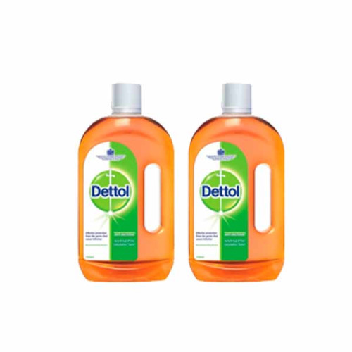 DETTOL ANTI-SEPTIC LIQUID 2 X 500ML 