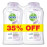 DETTOL ANTI-BACTERIAL BODY WASH SENSITIVE 2 X 250ML 
