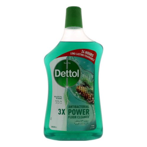 DETTOL ANTIBACTERIAL POWER FLOOR CLEANER PINE 900ML 