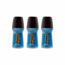 FOGG DEODORANT ROLL-ON STATUS FOR MEN 50ML 2 + 1 FREE 