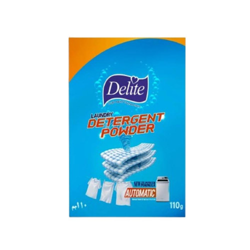 DELITE DETERGENT POWDER110GM