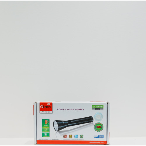 GTRON LED FLASH LIGHT POWER BANK GT-124FPB