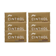 GODREJ CINTHOL SOAP SANDAL 125GM 5+1 FREE 