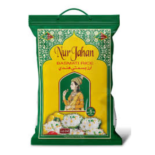 NURJAHAN INDIAN BASMATI RICE 5KG
