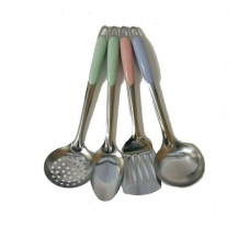 STEEL SPOON 4PCS ASSORTED